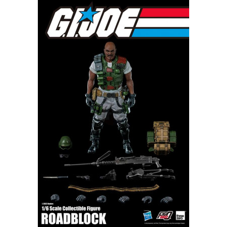 G.I. Joe FigZero akčná figúrka 1/6 Roadblock 30 cm